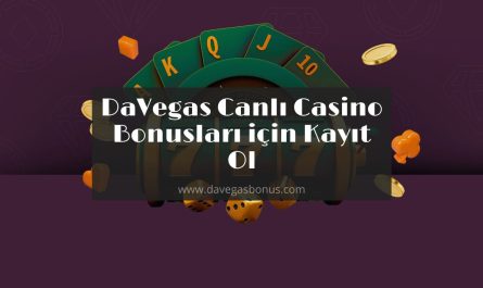 davegas canlı casino bonus