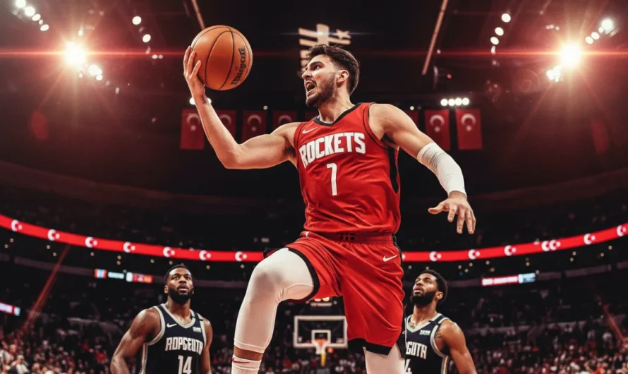 Houston Ekibinin Galibiyetinde Genç Uzunun Oyun Görüşü Parladı